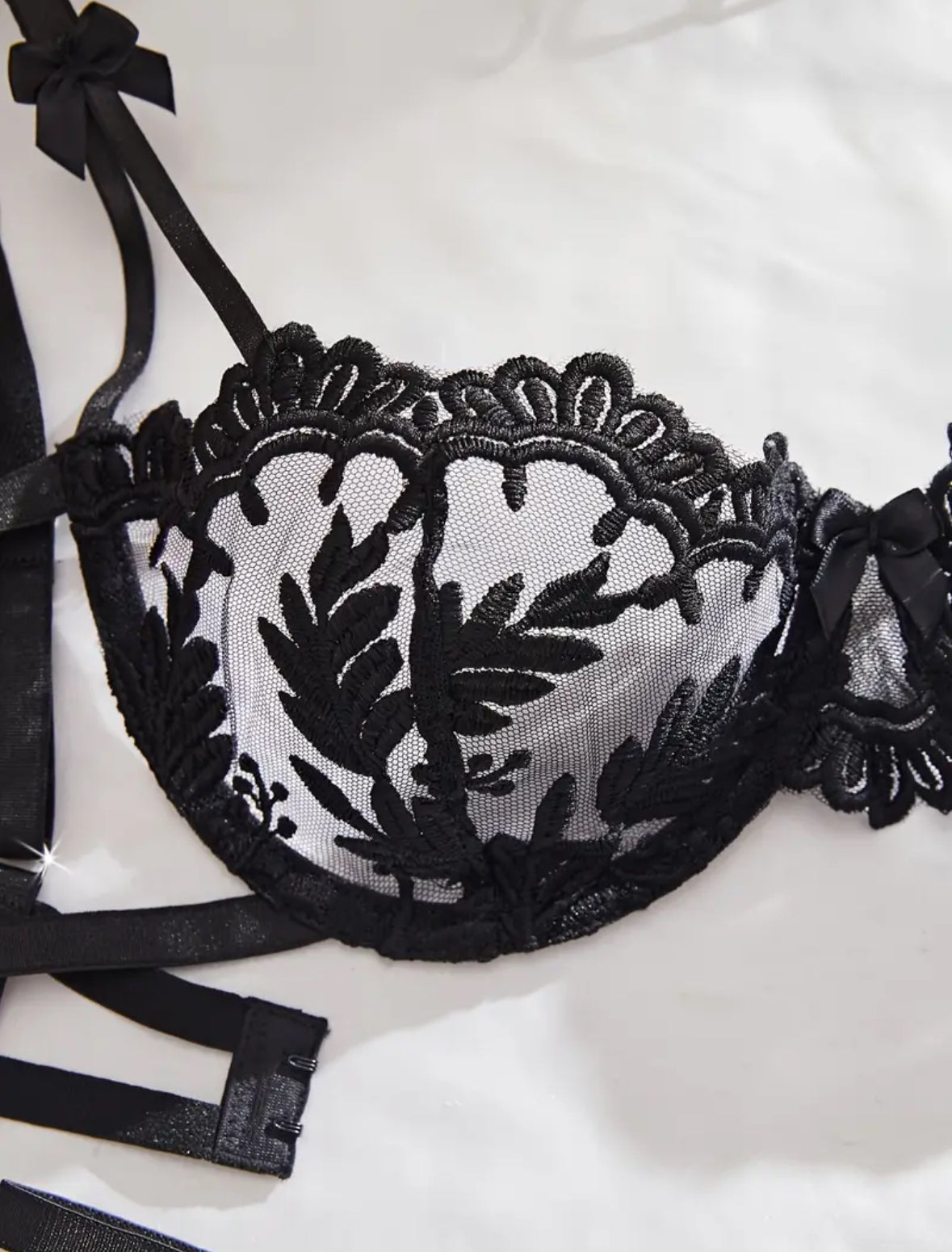 Conjunto Lencería Negro (S)