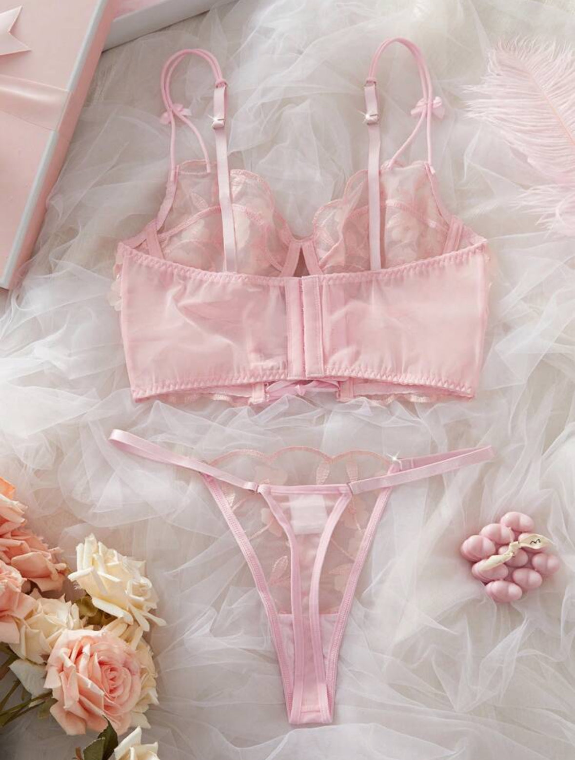 Conjunto Corset Palo de Rosa S-M