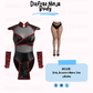 ✨Disfraz Ninja o Kitana Body✨