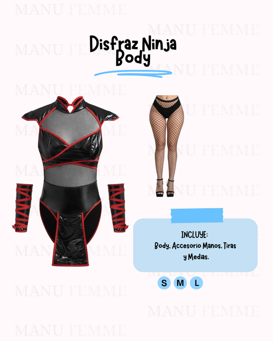 ✨Disfraz Ninja o Kitana Body✨