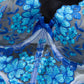 Conjunto Lencería Corset Azul (S)