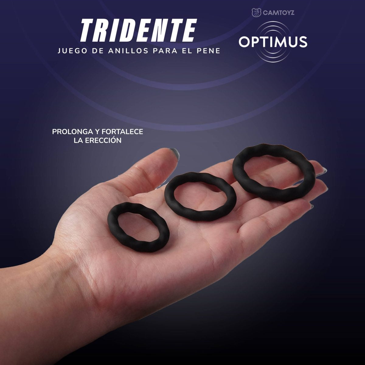 Anillos Para el Pene Tridente Optimus CamToyz