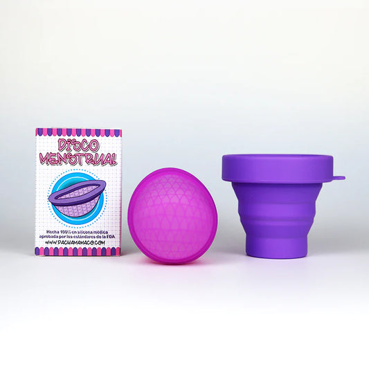 Disco Menstrual + Vaso Esterilizador Pachamama