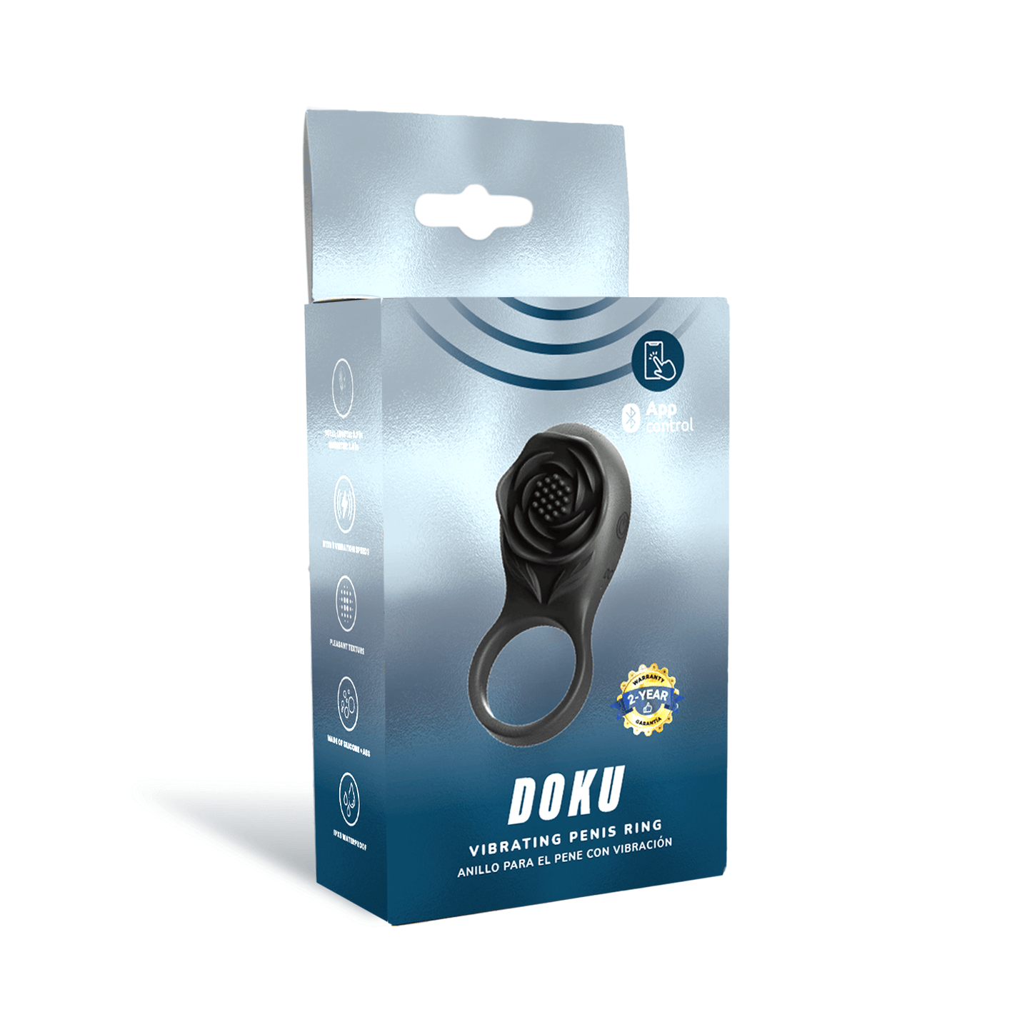 Anillo Vibrador Doku Optimus Pro Con App Camtoyz
