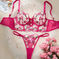 Conjunto Lencería Corset Fucsia (S)