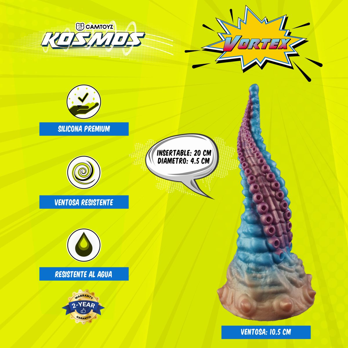 Dildo Vortex Kosmos CamToyz