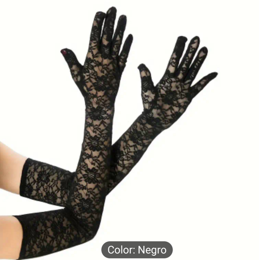 Guantes encaje