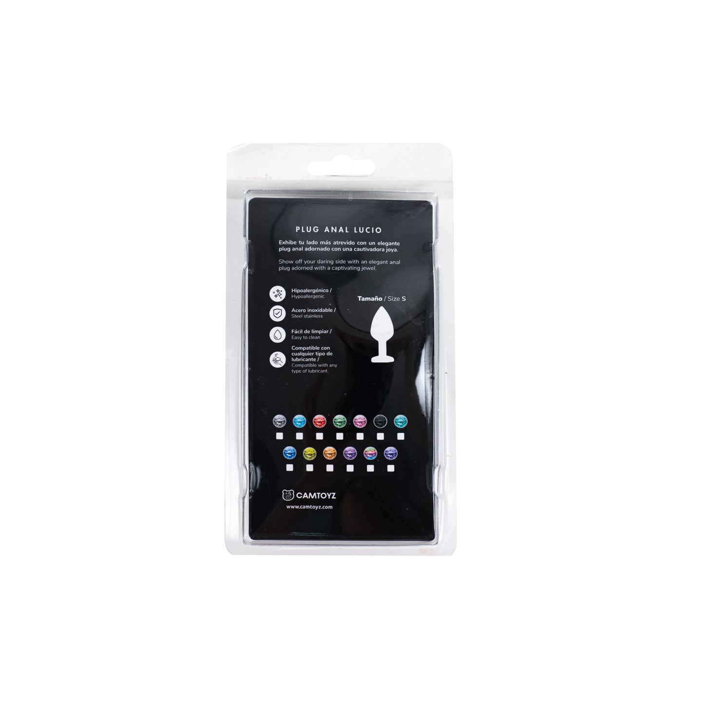 Onix Plug Anal Lucio Negro