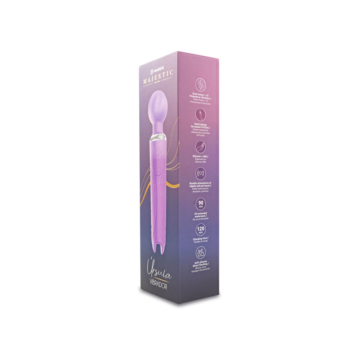Majestic Vibrador tipo Hitachi Úrsula