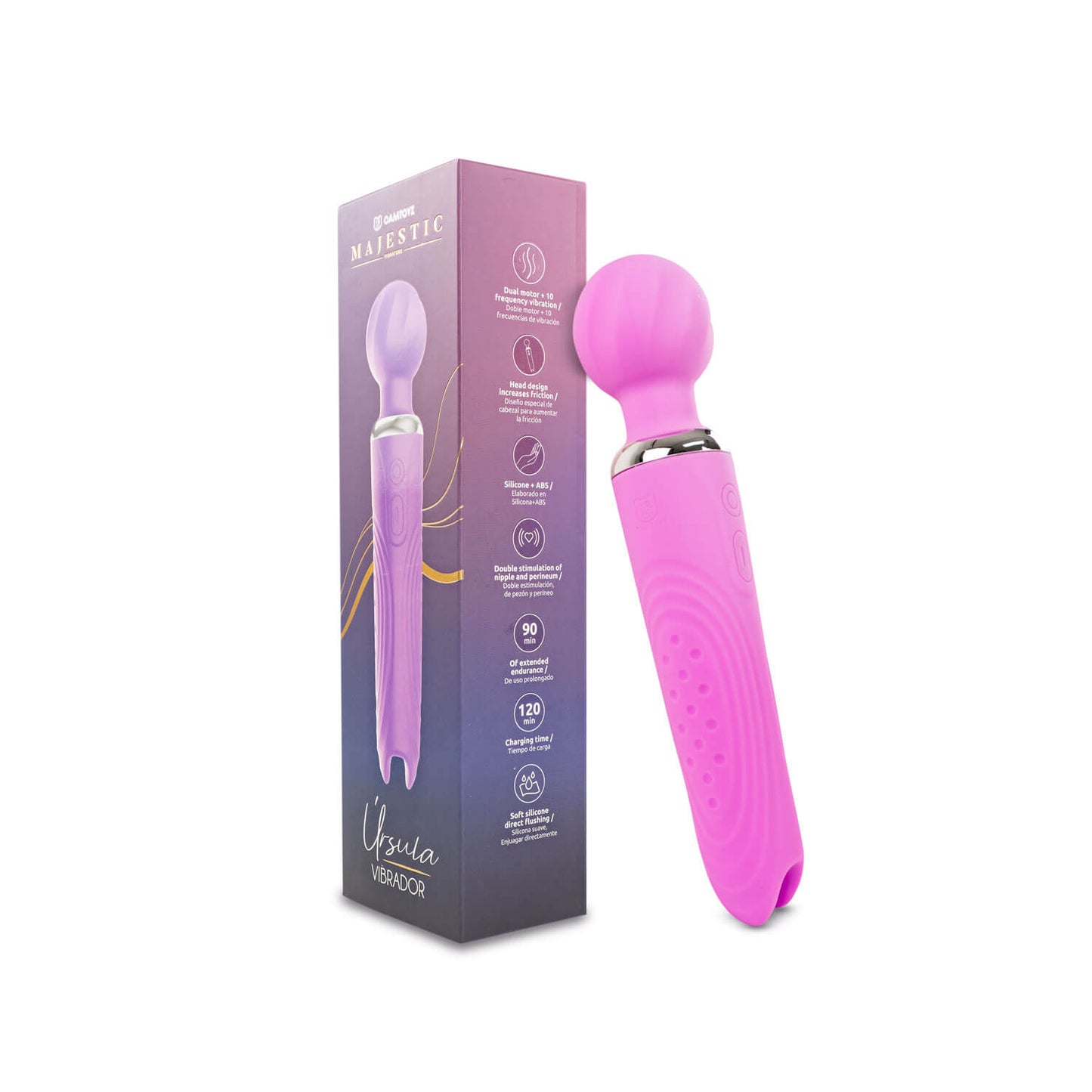 Majestic Vibrador tipo Hitachi Úrsula