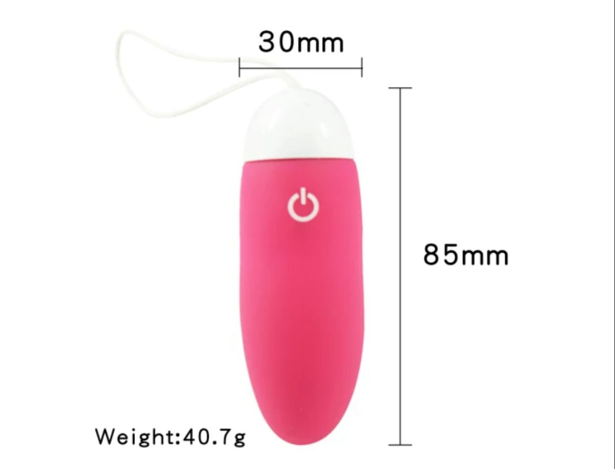 Huevo Vibrador App Ivy recargable (AZUL)