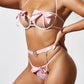 Conjunto Liguero Moños Rosado Importado (M)
