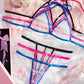 Trio de Conjuntos Importados POR UNIDAD (Azul, Fucsia y Negro) (S-M)
