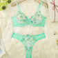 Conjunto Liguero Verde Agua Marina Importado (S-M-L)