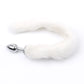Plug Anal con Cola Blanca