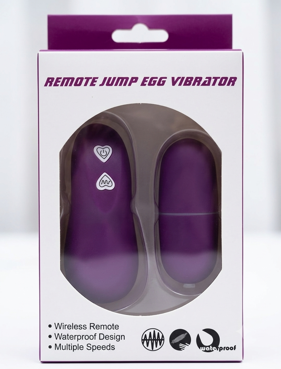 REMOTE JUMP EGG VIBRATOR CAJA DETERIORADA