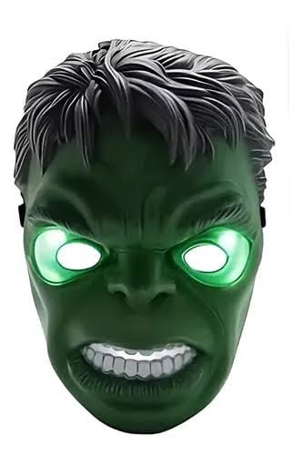 Máscara hulk con luz