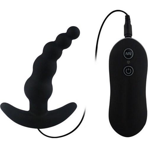 VIBRADOR ANAL TAURO NEGRO