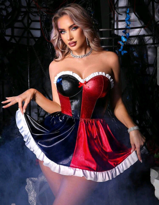 Vestido reina de corazones talla S-M