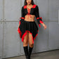 Disfraz diabla falda talla S- L