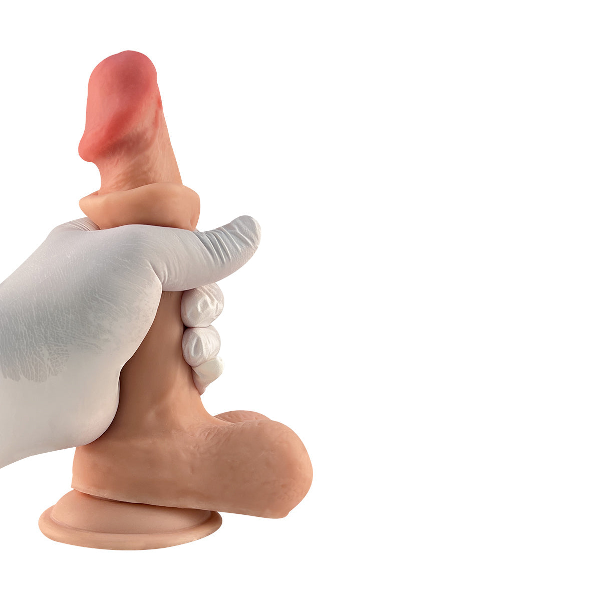 Dildo Realista Baton - Doble Capa Deslizante - 24 CM