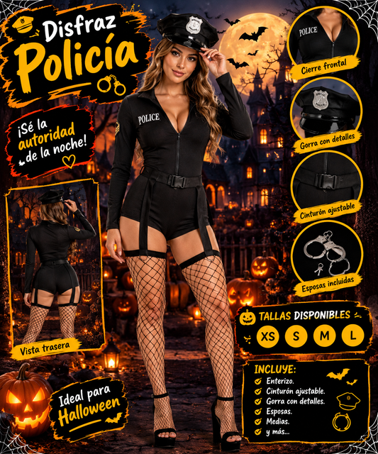 ✨Disfraz Policía ✨