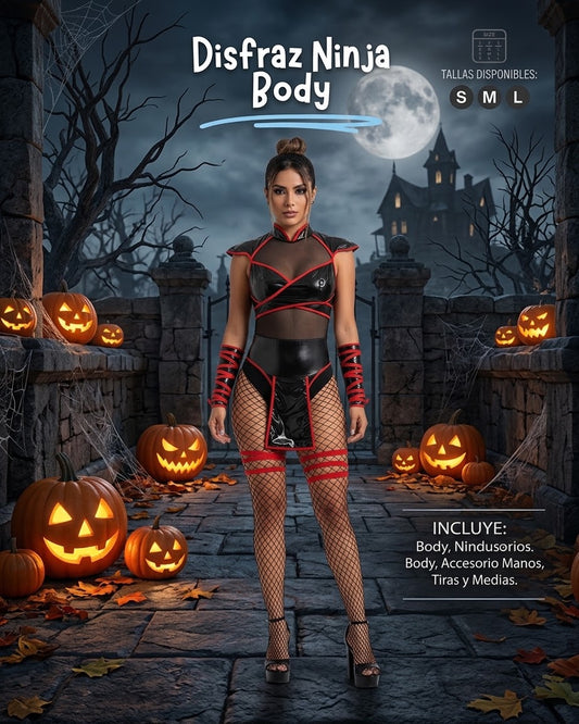 ✨Disfraz Ninja o Kitana Body✨