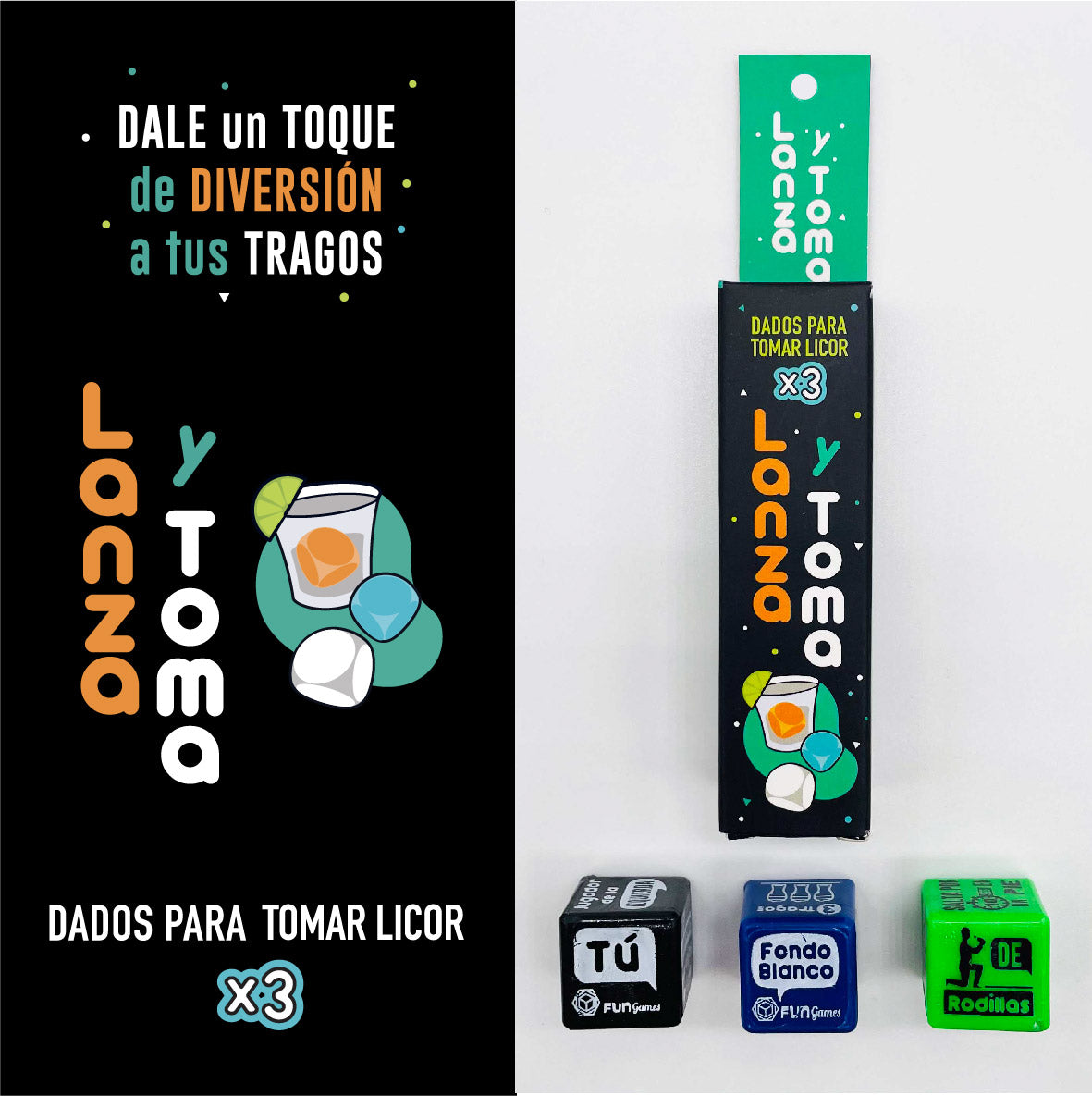 Dados toma todo x3