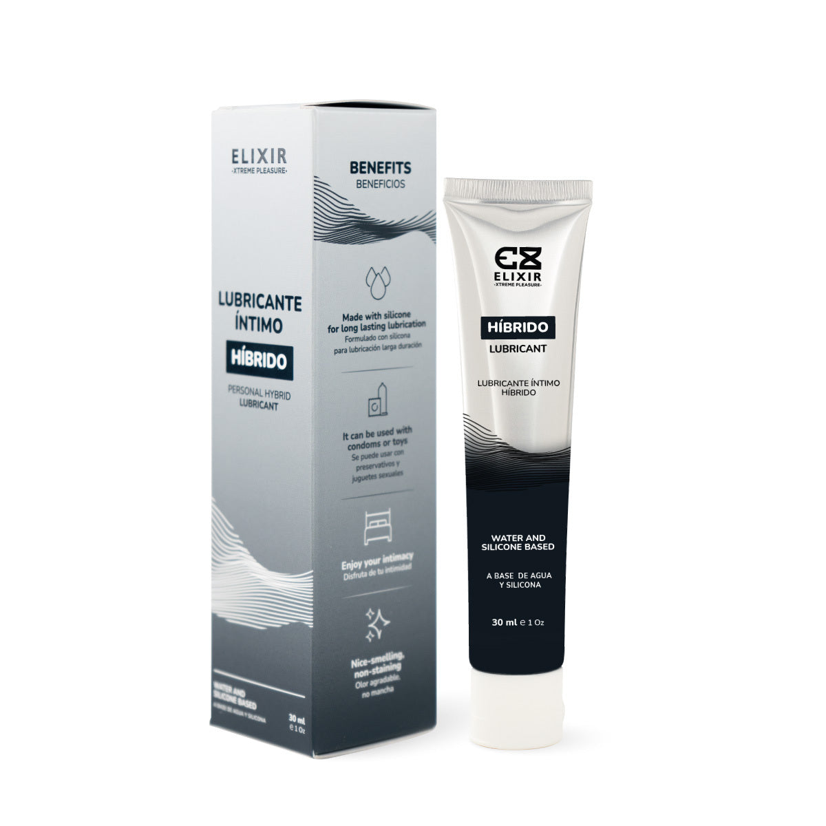 Lubricante íntimo híbrido elixir