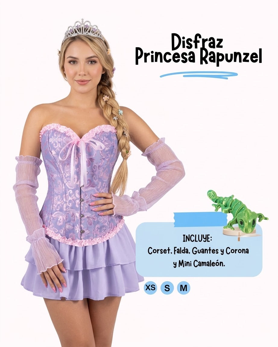 ✨Princesa Rapunzel + Camaleón✨
