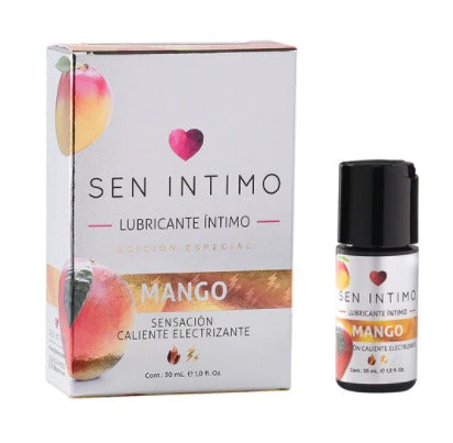 LUBRICANTE SENSACIÓN ELECTRIZANTE SABOR A  MANGO