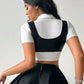 Disfraz Colegiala negra talla S
