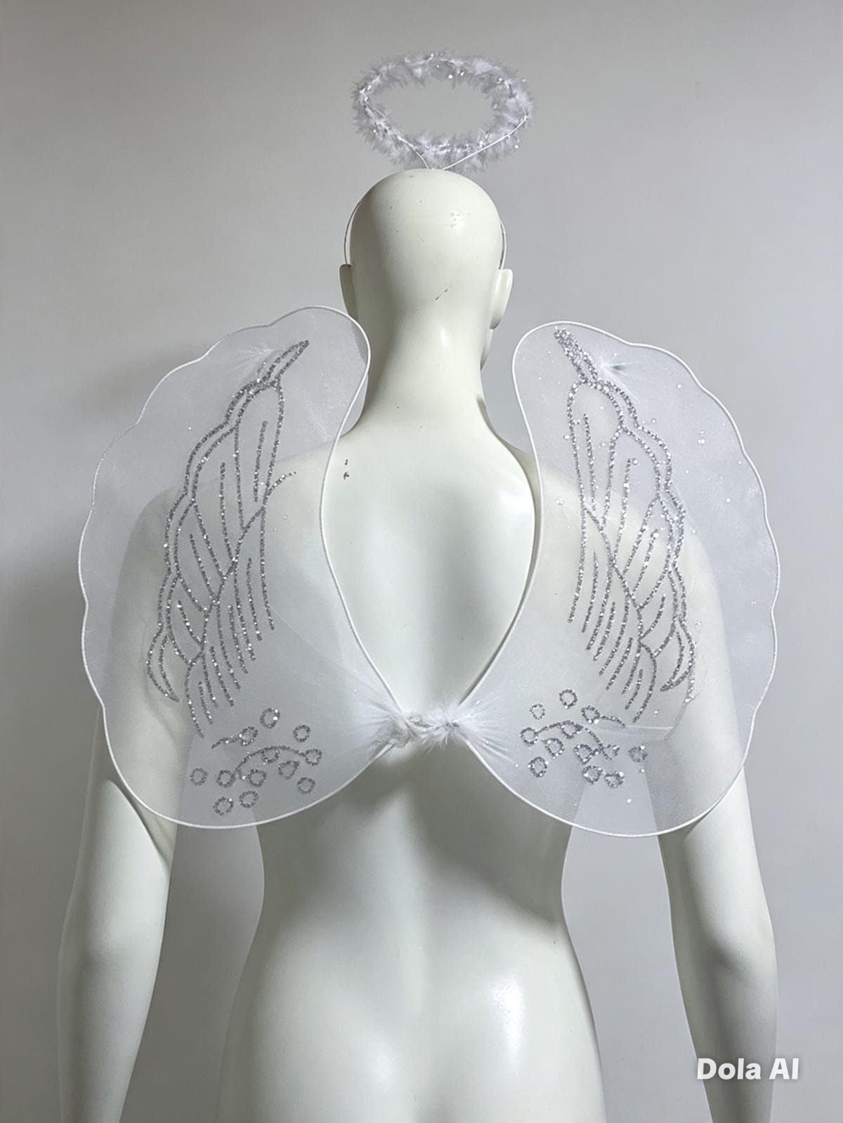 Alas de angel con diadema