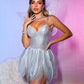 Disfraz hada gris talla S
