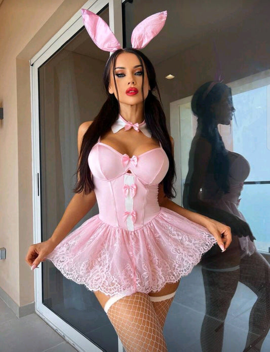 Conejita play boy rosa