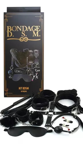 Kit bondage 10 piezas