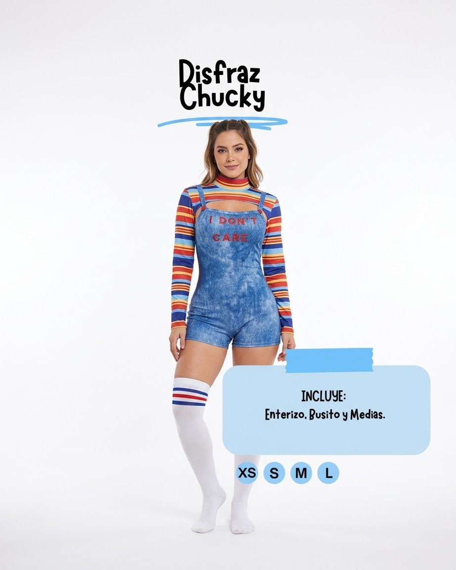 ✨Disfraz Chucky + Medias✨