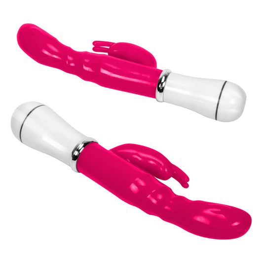 Vibrador tipo rabbit de pilas