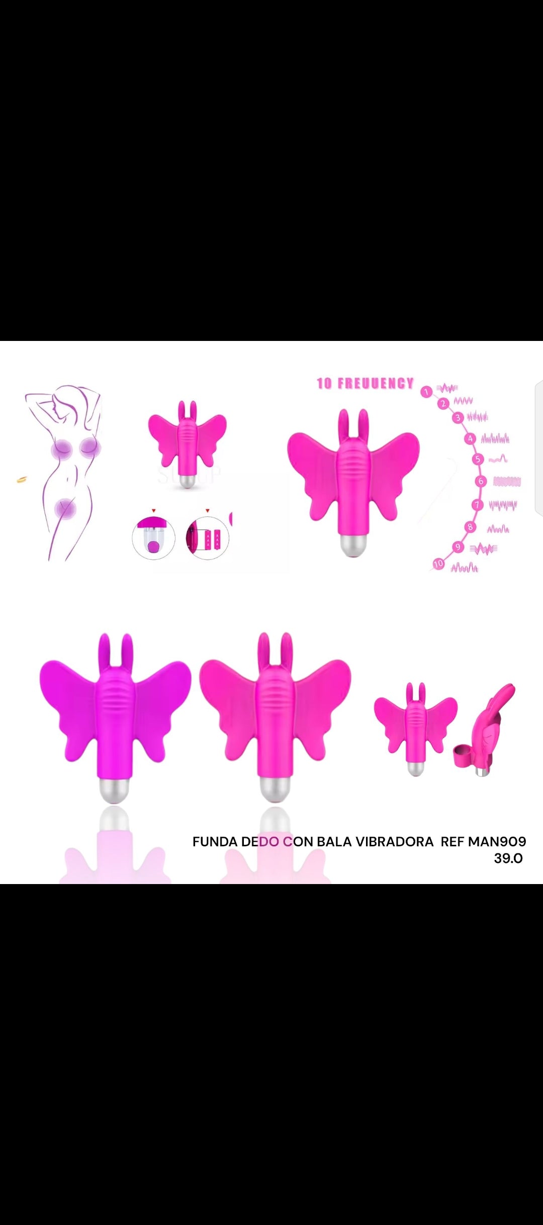 Vibrador mariposa