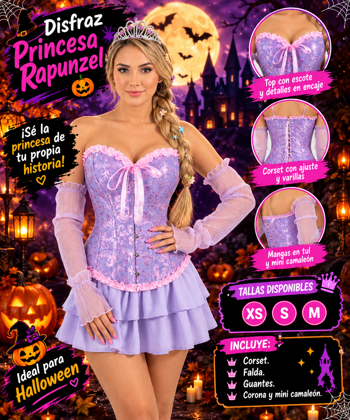 ✨Princesa Rapunzel + Camaleón✨