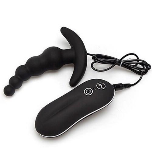 VIBRADOR ANAL TAURO NEGRO