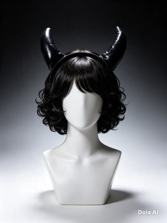 Diadema cayo negra Ref D92