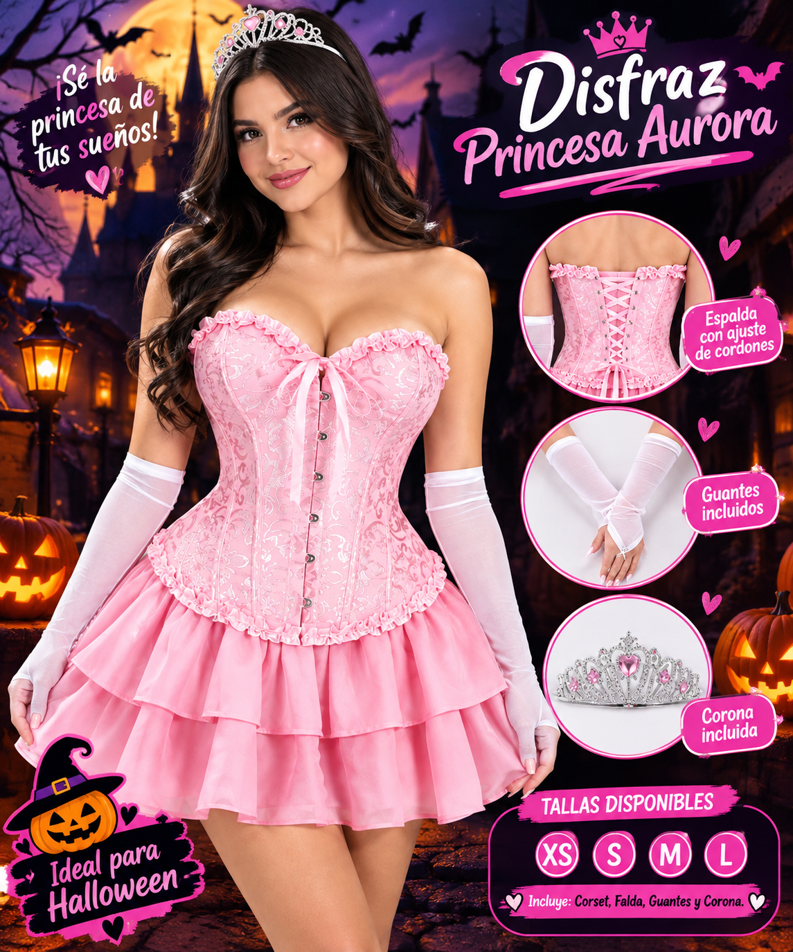 ✨Disfraz Princesa Aurora✨