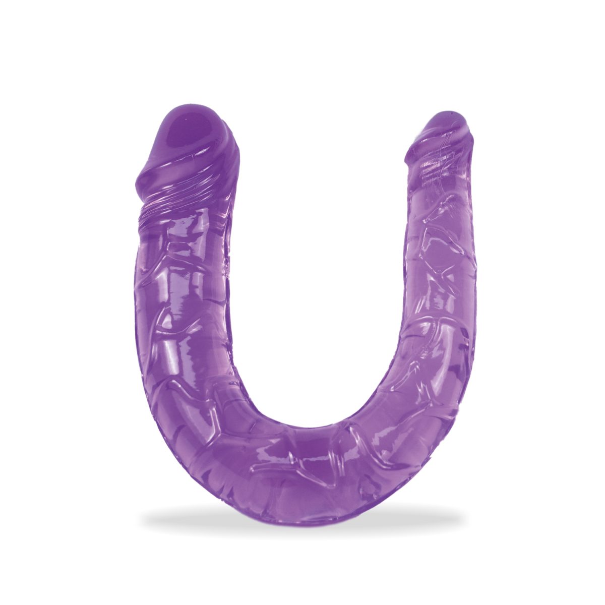 Dildo doble morado