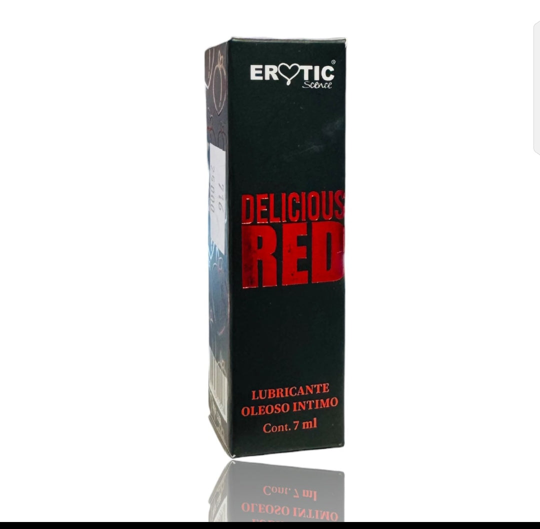 Lubricante anal delicius red
