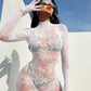 Malla Enterizo blanco entero REF N 01