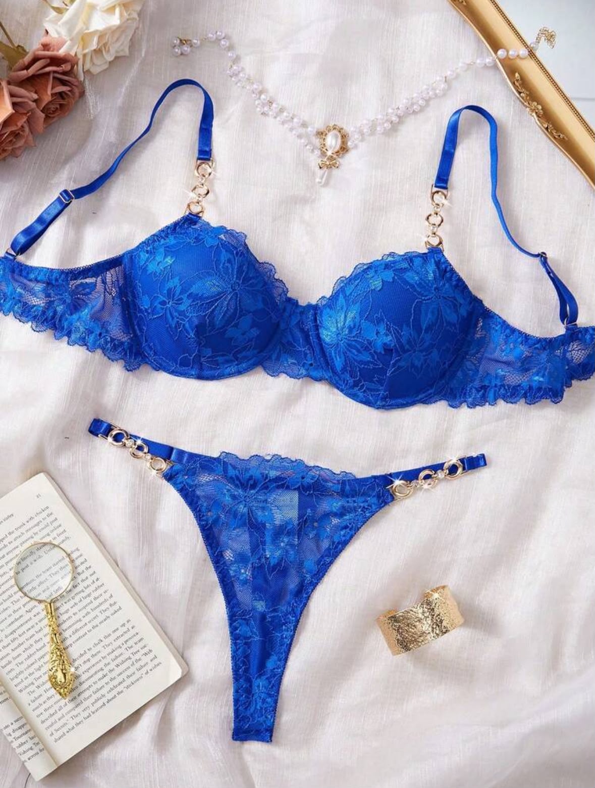 Conjunto azul rey XL.           REF CC 05