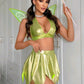 Disfraz hada verde talla S -M- L