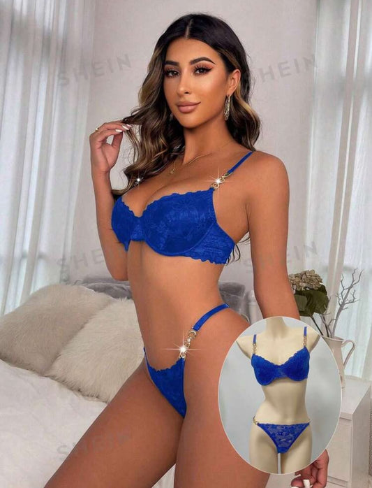Conjunto azul rey XL.           REF CC 05