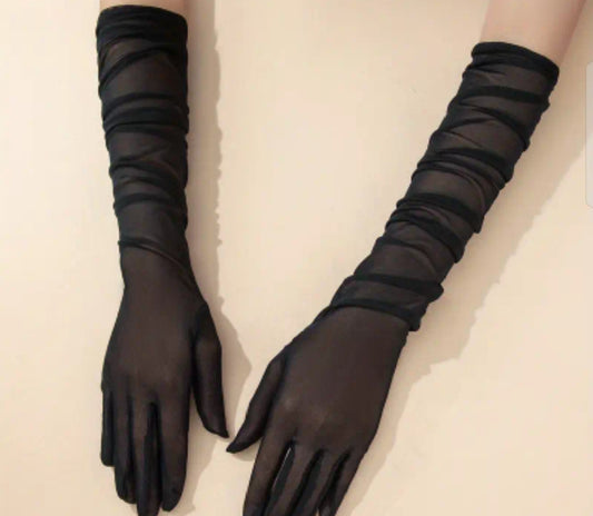 Guantes negros